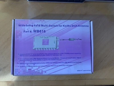 Zinwell WB616 Wide Band Multi-Sw - Image 1 of 4