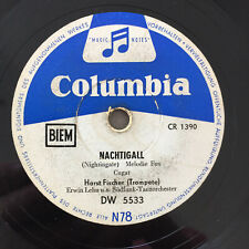 HORST FISCHER / LEHN: Nachtigall / Western Blues (Columbia DW 5533 / 10"/ 78rpm)