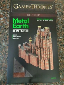 Game of Thrones Red Keep Metal Earth Fascination ICX127 acciaio modello 032309014136 - Foto 1 di 4