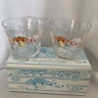Sanrio Sugarbunnies Pair Dessert Glass　cup　glassware Set 2