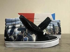 VANS X MOCA SK8 HI SNEAKERS NEW WOMEN'S MUSEUM OF CONTEMPORARY ARTS RARE MOCA X - Picture 1 of 5