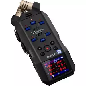 Zoom H6essential 6-Track 32-Bit Float Portable Audio Recorder - Picture 1 of 7