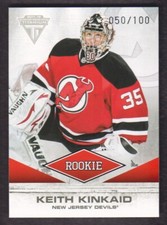 2011-12 Panini Titanium Hockey Spectrum #162 Keith Kinkaid 050/100