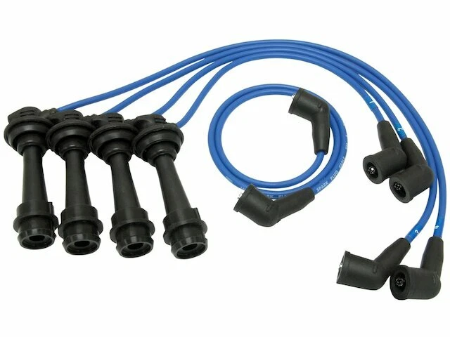 Juego de cables de bujías para Toyota Corolla 1990-1991 NGK 65486KK 1,6 L 4 cilindros 4A-GE Foto 1 de 2
