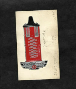 Vintage Ring Wald Products Aluminum Label....Angell MFG Archive - Picture 1 of 2