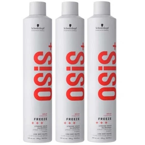 Schwarzkopf Osis Freeze Strong Hold Hairspray 3x500ml (27,93€/1l) - Bild 1 von 1