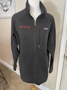 Patagonia Better Sweater Sz L Fleece Full Zip Up Jacket Mens Black/Gray - Picture 1 of 7