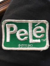Pele Soccer Patch New Vintage Over 25 Years Old 2 3/4 Wide X 1 3/4 Tall