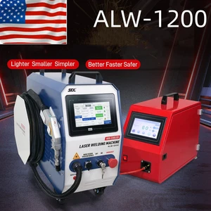 US Stock ALW-1200 Fiber Laser Welding Machine for Carbon Steel Aluminum Brass - Picture 1 of 13