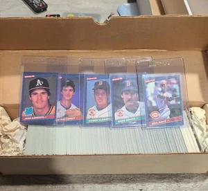 SET COMPLETO BASEBALL DONRUSS 1986 #1-653 CANSECO, MCGRIFF, PAUL O'NEILL RC - Foto 1 di 2