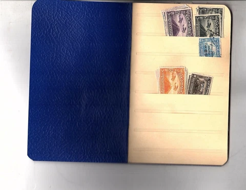 Nicaragua  stamps Airmail and others with duplicates stock book (orange Cover