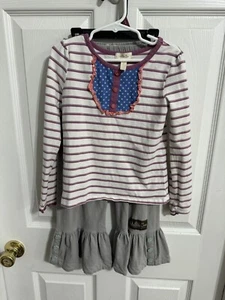 Conjunto Matilda Jane niñas talla 6 púrpura/gris - Imagen 1 de 5