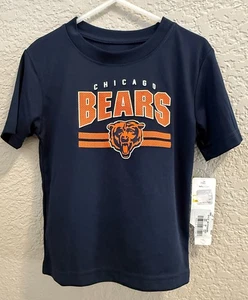NWT Chicago Bears NFL Team Apparel Youth T-Shirt 4T - Picture 1 of 6