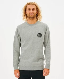 Traje de neopreno Rip Curl para hombre icono cuello redondo pulóver polar jersey sudadera - Imagen 1 de 29
