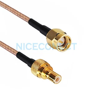 SMA male plug to SMB male plug straight pigtail Coaxial cable RG316 for WiFi OEM - Picture 1 of 3