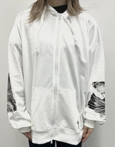 HYDE HYDE LIVE 2022 RUMBLE FISH Parka Hoodie Weiß M Gr. L'Arc en Ciel VAMPS - Bild 1 von 2