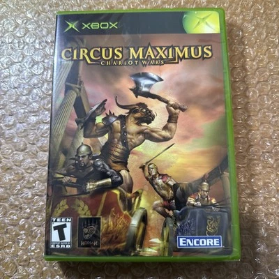Brand New Sealed Circus Maximus: Chariot Wars (Microsoft Xbox, 2002) Y-Fold - Image 1 of 4