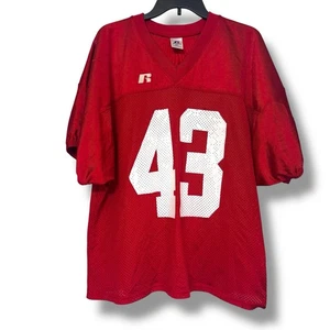 Maglia calcio Russell Athletic vintage vuota anni 90 Y2K Boxy invecchiata taglia XL - Foto 1 di 10
