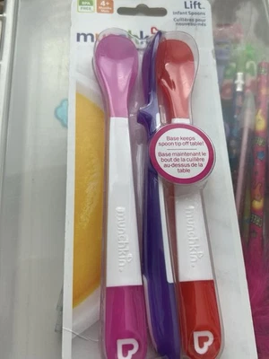 Munchkin Assorted Colors Lift Spoons Pack - Image 1 of 2