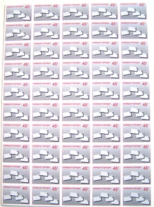 Stadspost Nijmegen 1998 - Vel van 50 zegels Poststukken 45c - Bild 1 von 1