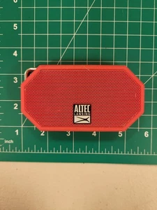 Altec Lansing Mini H2O Bluetooth Portable Speaker Red Wireless Audio LifeJacket - Picture 1 of 5