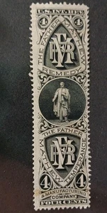 U.S.A MATCH AND MEDICINE STAMPS SCOTT RS85d. - Picture 1 of 2