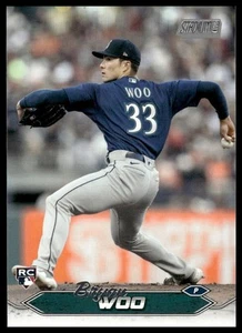2024 Stadium Club #285 Bryan Woo RC Seattle Mariners - Picture 1 of 2