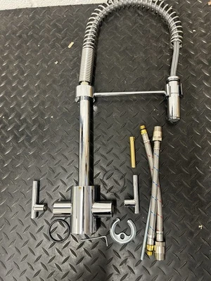 Bristan Artisan Professional Kitchen Sink Mixer Tap Pull Spray SEE DESCRIPTION - Image 1 of 4