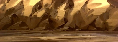 Transformers Vintage 85 G1 Masterpiece Studio Series Dinobot Diorama Backdrop #3 - Image 1 of 4