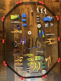 LEGO NINJAGO: Jay ZX 9553 Lizaru 9557 Spitta 9569 Bytar 9556 + Arena/Kendo Armor