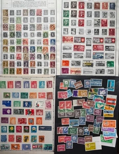 Lot of Switzerland Old Postage Collectible Stamps Used/MNH - Picture 1 of 2