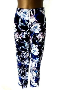 Joseph Ribkoff Multicolour floral ankle trousers 10 slight taper NEW (8862 - Picture 1 of 5