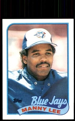 1989 Topps Manny Lee Toronto Blue Jays #371 - Image 1 of 2