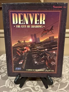 Shadowrun RPG Denver City of Shadows Campaign Box Set  FASA Complete 1994 - Picture 1 of 15