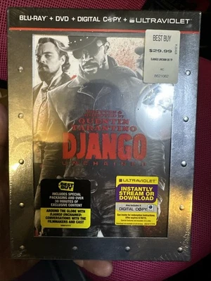 Django Unchained DVD Starring Jamie Foxx, Leonardo DiCaprio, Quentin Tarantino - Image 1 of 4