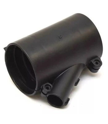 T-H Marine Boat Rigging Flange Hose Union RFHU-1-DP | 2 1/2 Inch ID Black - Image 1 of 2