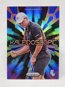 CALEB SURRATT 2024 PANINI PRIZM LIV GOLF KALEIDOSCOPIC BLUE #’d/99 - Picture 1 of 2
