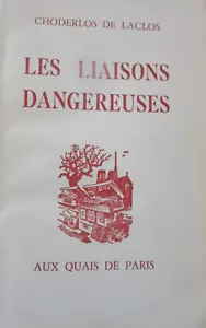 Les Liaisons Dangereuses by Choderlos De Laclos, 1960 PB Aux Quais de Paris ed. - Picture 1 of 4