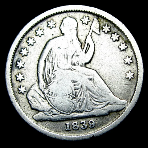 1839-O Seated Liberty Dime Silver ---- Nice Details Coin ---  #ZZ640 Cover