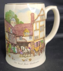 Empire Porcelain England Tankard Mug Old Coach House Stein - Picture 1 of 5