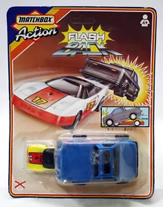 RARE VINTAGE 1987 MATCHBOX ACTION FLASH BACK FERRARI NEW SEALED ! - Picture 1 of 9