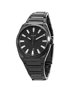 Fossil Everett Quartz Black Dial Men's Watch FS5824 (O) - Picture 1 of 4