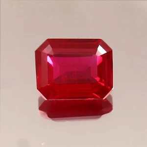 AAA Wonderfull 9x7 MM Natural Red Mozambique Ruby Loose Radiant Cut Gemstone - Picture 1 of 4