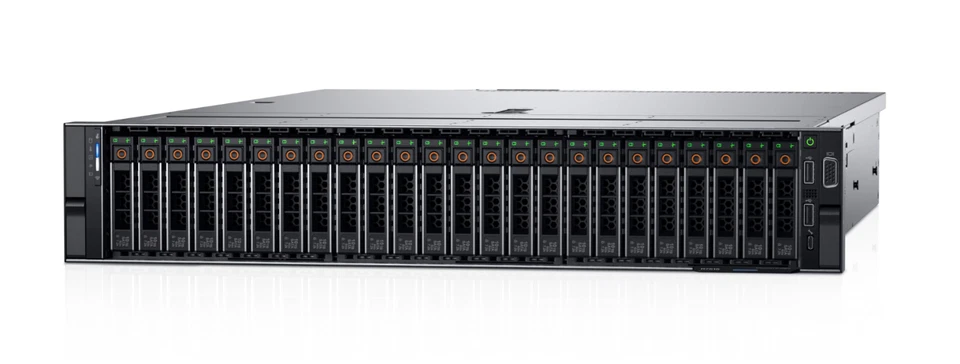 Dell PowerEdge R7425 24 NVME Bay Server 2X AMD EPYC 7351 32 Cores  128GB + 2 SSD - Image 1 of 1