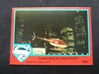 1978 Topps Superman Card # 159 'Copter au sommet de la planète quotidienne (EX)