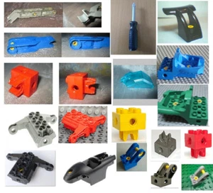 Lego Duplo Toolo Ersatzteile Kranarm Verbinder Action Wheeler Reifen Felge Wings - Bild 1 von 96