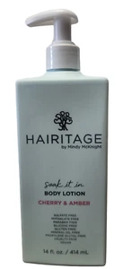 Heritage Body Lotion Cherry & Amber with Vitamin E and Jojoba Avocado, Aloe Vera - Picture 1 of 2