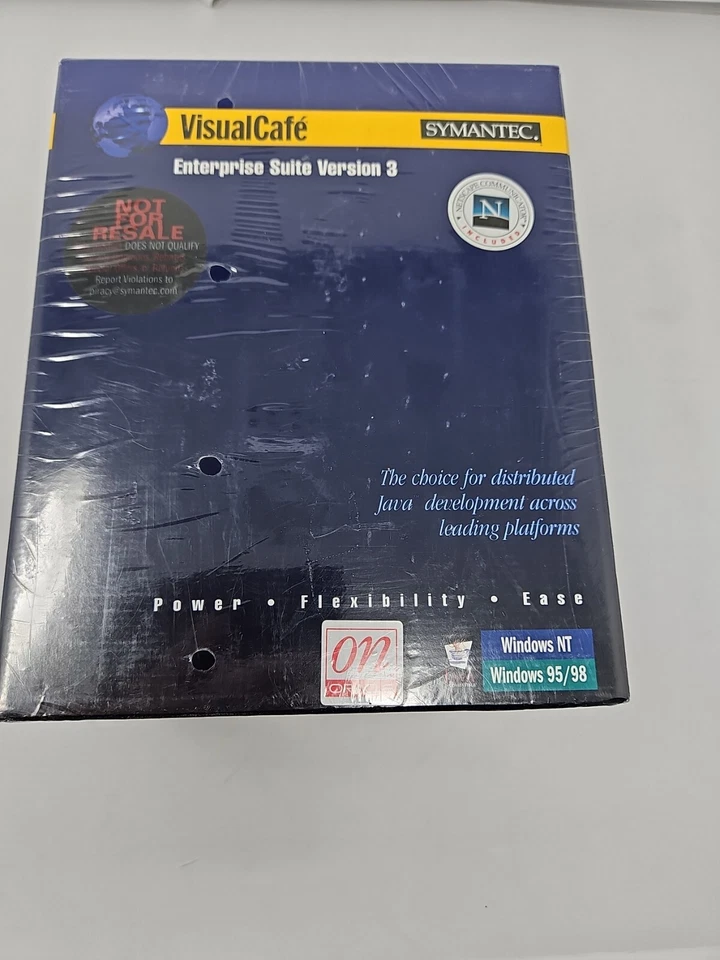 Visual Café Enterprise Suite 3.0 Vintage NIB Sealed. - Image 1 of 4