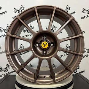 Alufelgen DEDIZIERT ABARTH 500 17" NEU WIDMUNG ESSEESSE GELBBRONZE - Bild 1 von 8
