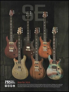 Anuncio de guitarra dividida PRS SE 2018 Series Custom 24 SVN Zebrawood - Imagen 1 de 3